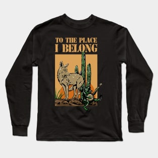 To the place, i belong Vintage Long Sleeve T-Shirt